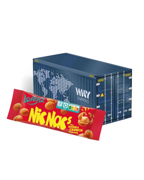 3D gift container Lorenz Nic Nac's with advertising print