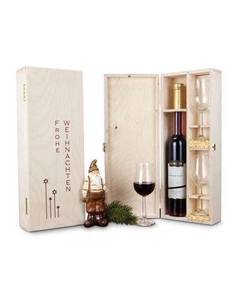 Christmas liqueur present