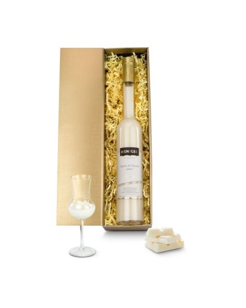 Liqueur de Chocolat present