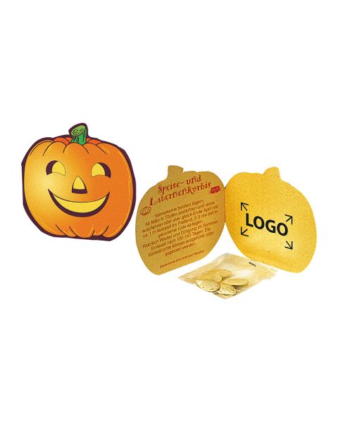 Halloween Klappkarte mit Werbedruck