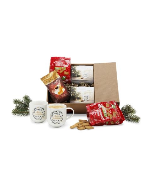 Present Christmas coffee time