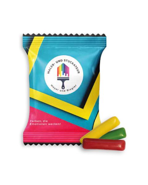 12 g Hitschler Hitschies in promotional bag with promotional print