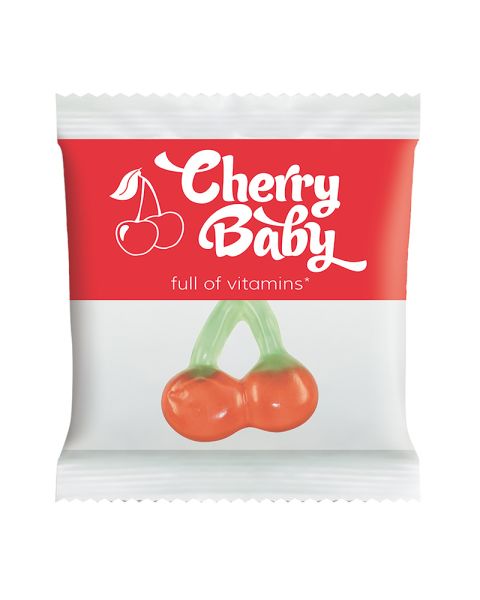 HARIBO Happy Cherry in promotional bag with logo print