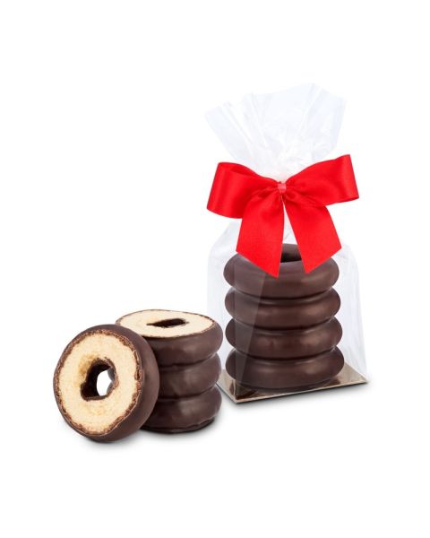 Present Mini dark chocolate Baumkuchen