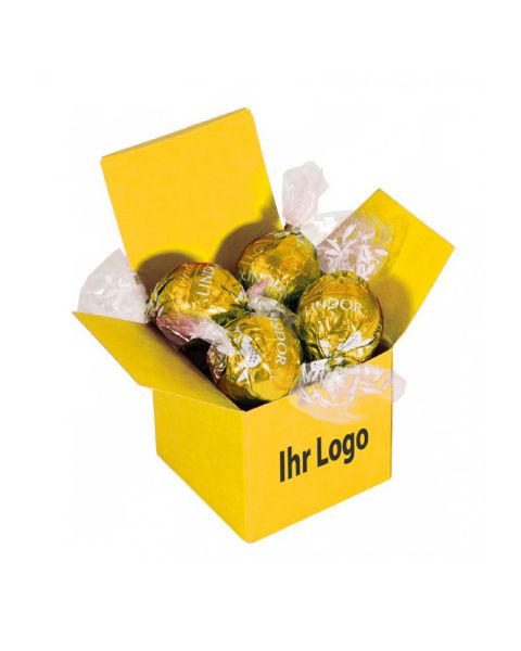50 g Lindor colour box with logo print