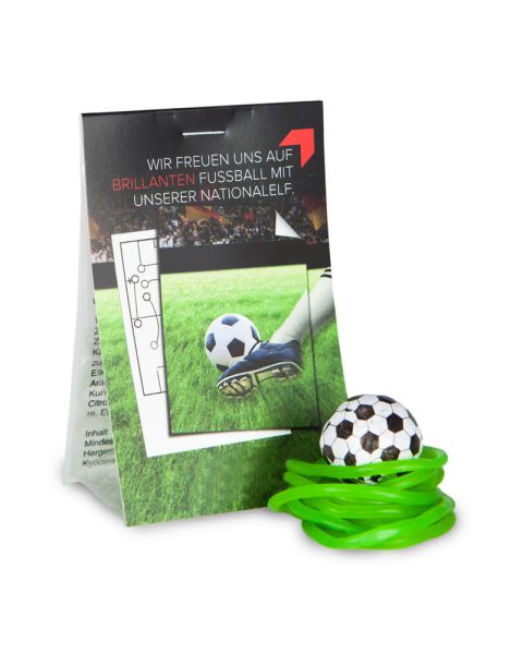 Snack bag Football pitch with advertising label