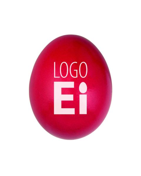 Logo egg red with logo print