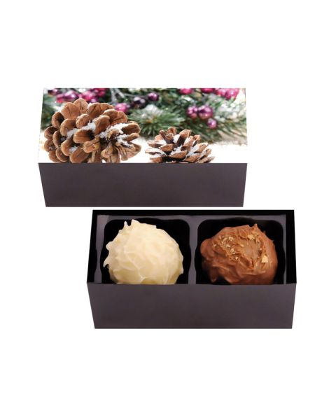 25 g Klarsichtpackung Trüffel mit Winter-Einleger