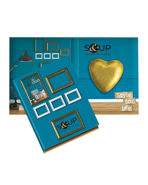 Sweet letter with logo print