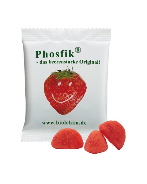 HARIBO Primavera strawberries in promotional bags with logo print