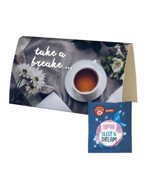 Organic Sleep Dream tea bags in printable folding box