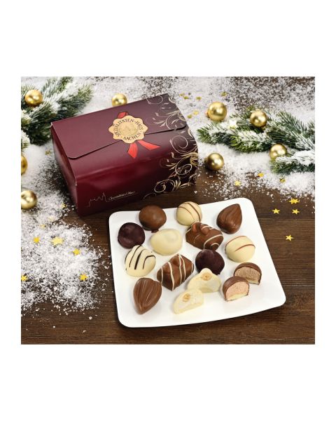Präsent 250 g Belgische Pralinen in Geschenkverpackung