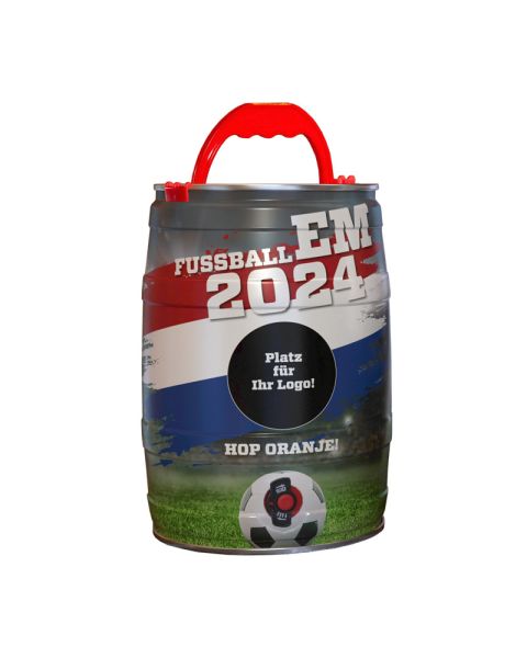5-litre EM beer keg Netherlands edition with your company logo