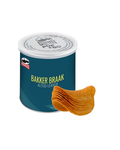 Mini Pringles Paprika with promotional sleeve