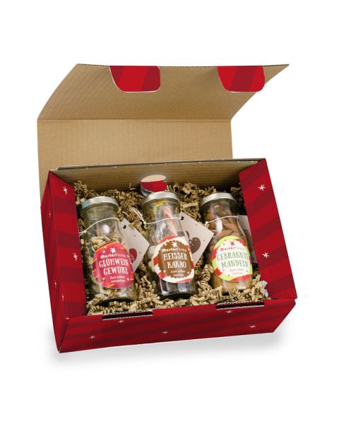 Set of 3 do-it-yourself bottles in a gift box