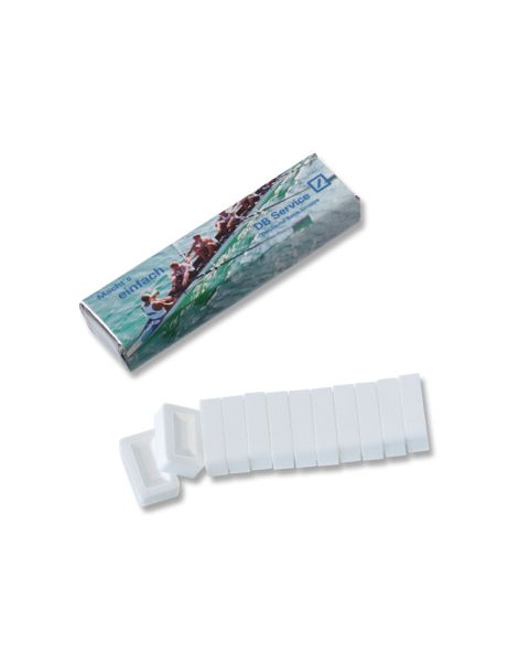Peppermint bars with printable sleeve
