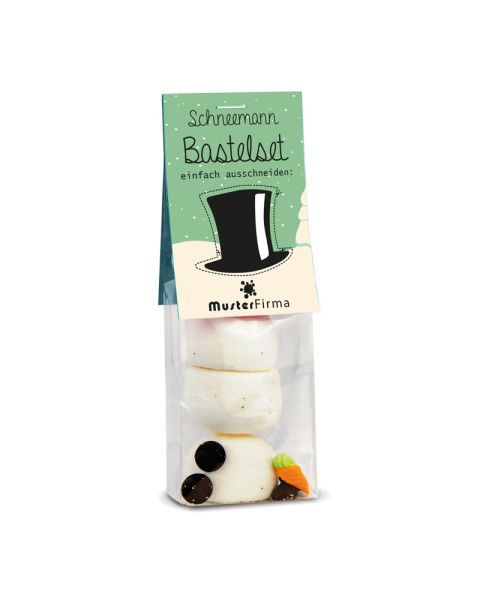 Snowman DIY Kit with advertising rider