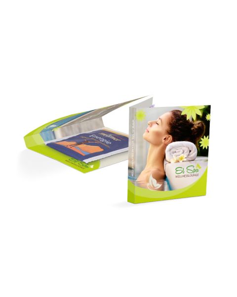 Advertising card Meßmer Tea Energy with logo print