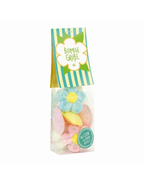 37 g spring joy in stand-up pouch with promotional label