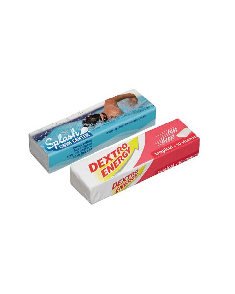 DEXTRO ENERGY Tropical bar with promotional sleeve