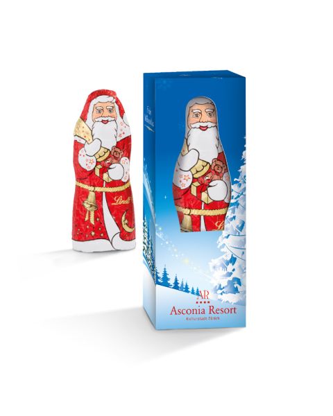 40 g Lindt Weihnachtsmann in einer Werbe-Box