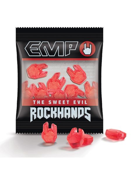 10 g fruit gums in mini bags, special shapes with logo print