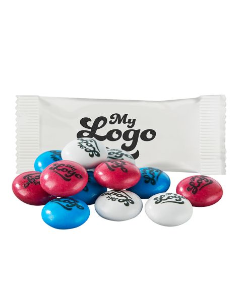 My M&M's 15 g in paper bags with promotional print