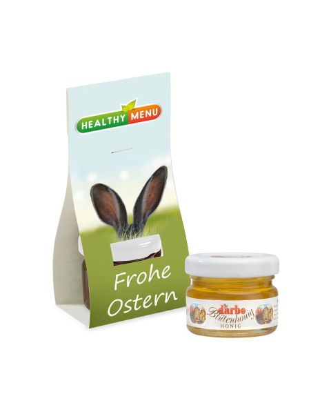 Honig in Überreichverpackung - Ostern mit Werbeanbringung