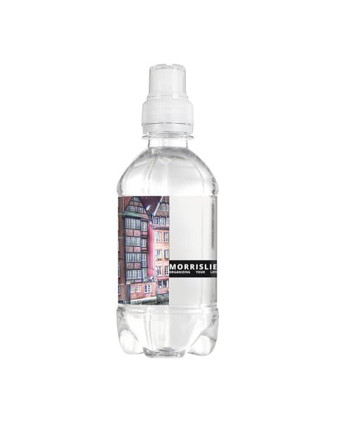 Werbe Quellwasser 330 ml Sportverschluss