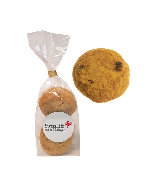 Coffee Cookie Cranberry in stand-up pouch with promotional label