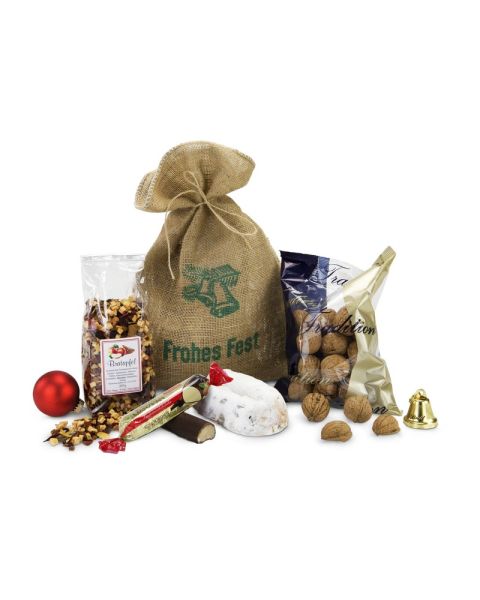 Present filled Christmas sack