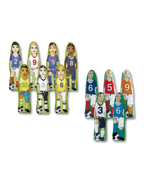 Chocolate footballers Standard motifs