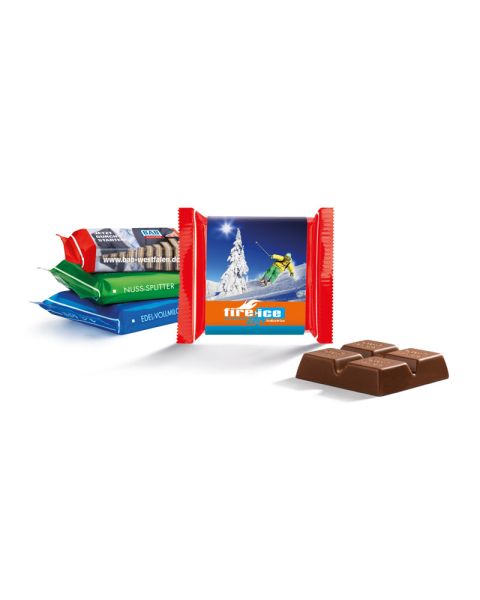 Ritter SPORT Mini mit Werbebanderole