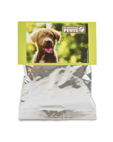 Hunde Leckerli-Pack mit individuellem Werbereiter