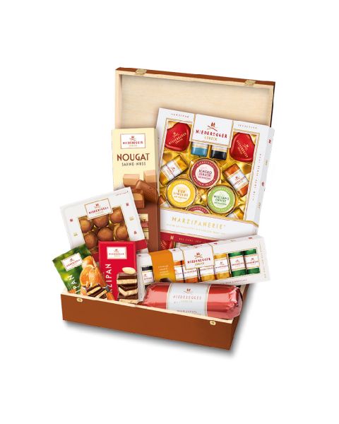 Präsent Niederegger Süße Kiste