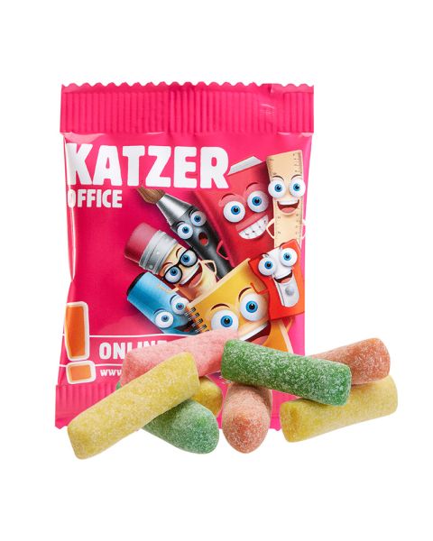 10 g Mini HITSCHIES chewy sweets sour mix in promotional bag