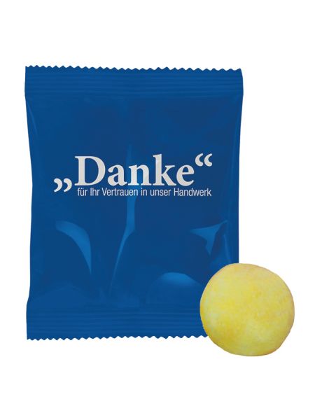 VIVIL chewable tablets, lemon, in flow pack with promotional print