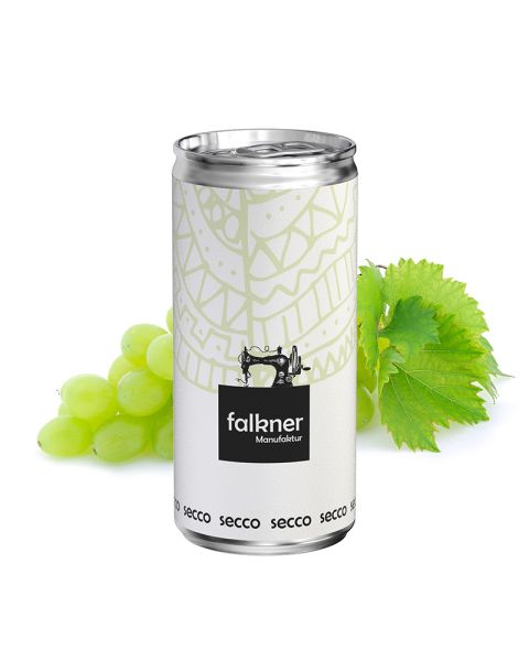 Secco d'Italia promotional tin with logo print