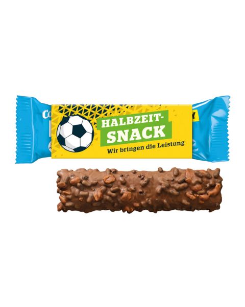 Corny Proteinriegel Crunchy Cookie im Werbeschuber mit Logodruck