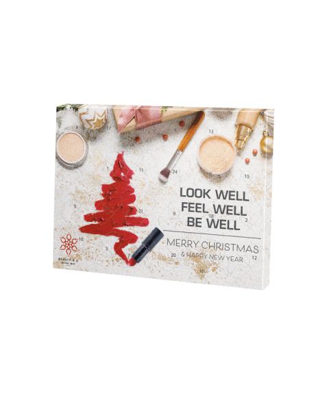 Refillable Eco XL Advent calendar with advertising print