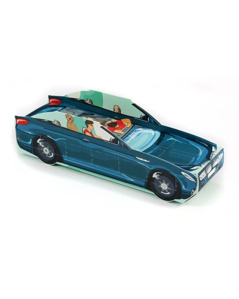 3D Adventskalender Auto individuell bedruckt