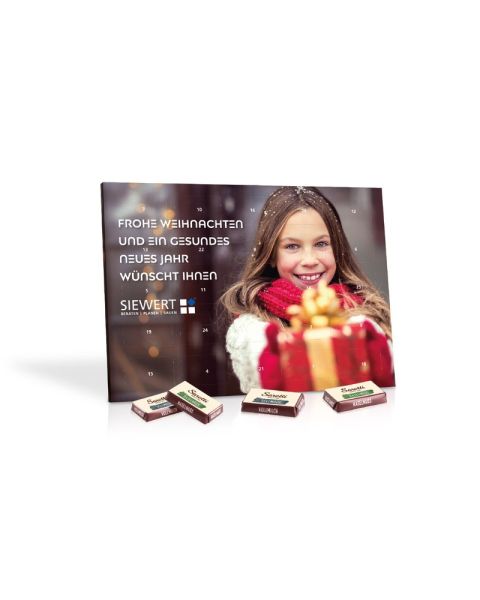 Business Exclusive table Advent calendar with logo print