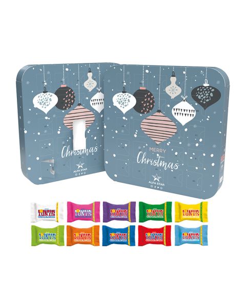 216 g Tiny Tony's chocolate Appvents calendar with promotional print