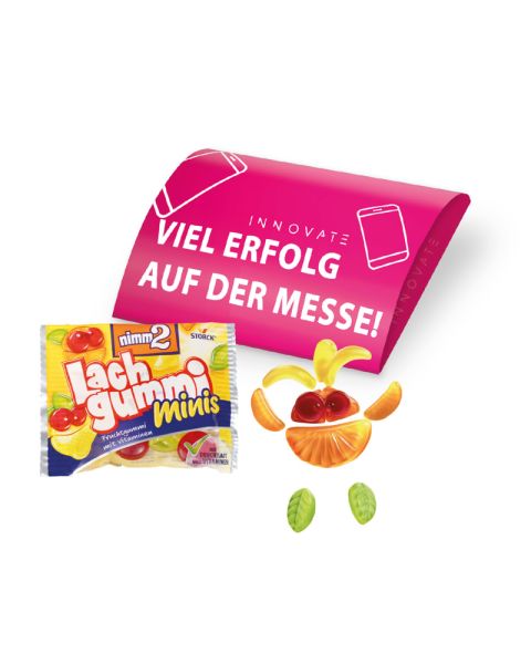 nimm2 Laughing Gums in promotional letter with promotional print