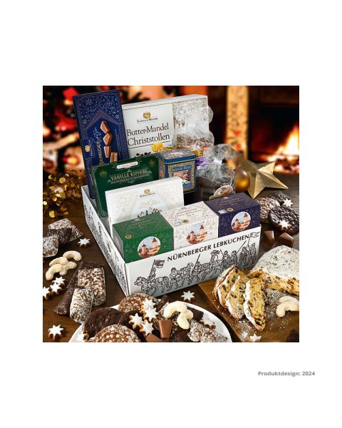 Speciality gift pack with stollen