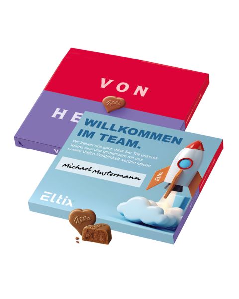 110 g Milka from the heart in promotional sleeve