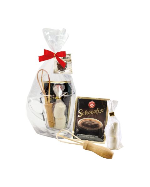 Wintertraum Tasse mit Werbeanbringung