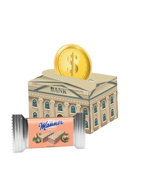 Manner 2er in Geschenkbox Rund und Werbedruck