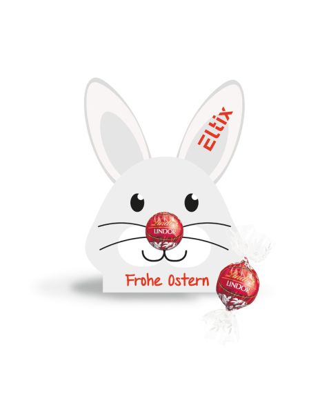 Lindt Lindor Kugel in einer individuellen Werbekartonage