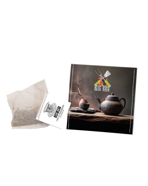 Earl grey Tee Beutel mit Papierumschlag mit Werbedruck